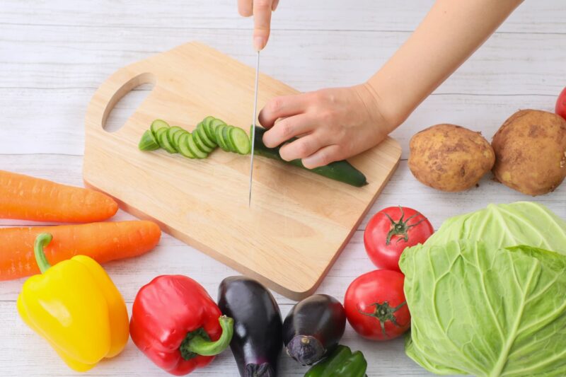 野菜レシピをイメージできる画像