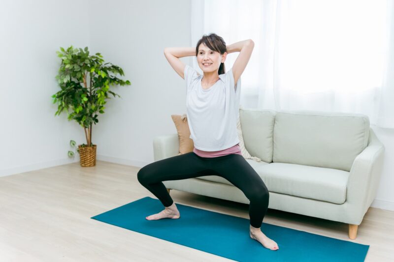 基礎代謝を上げるストレッチ7選をイメージできる画像