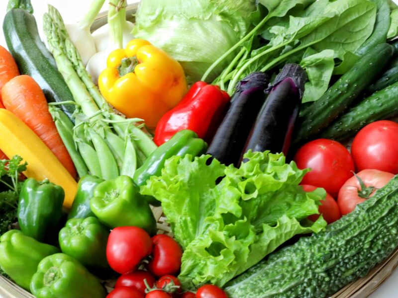 野菜・芋類のGI値ランキングをイメージできる画像