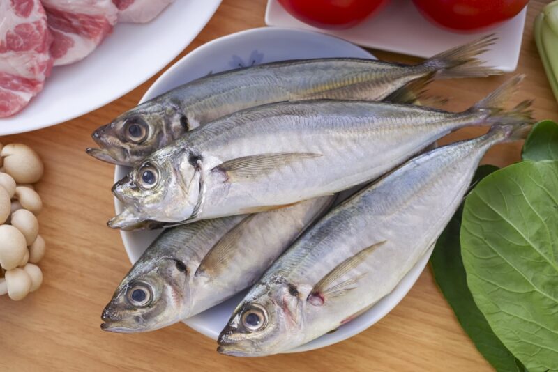 魚介類のGI値ランキングをイメージできる画像