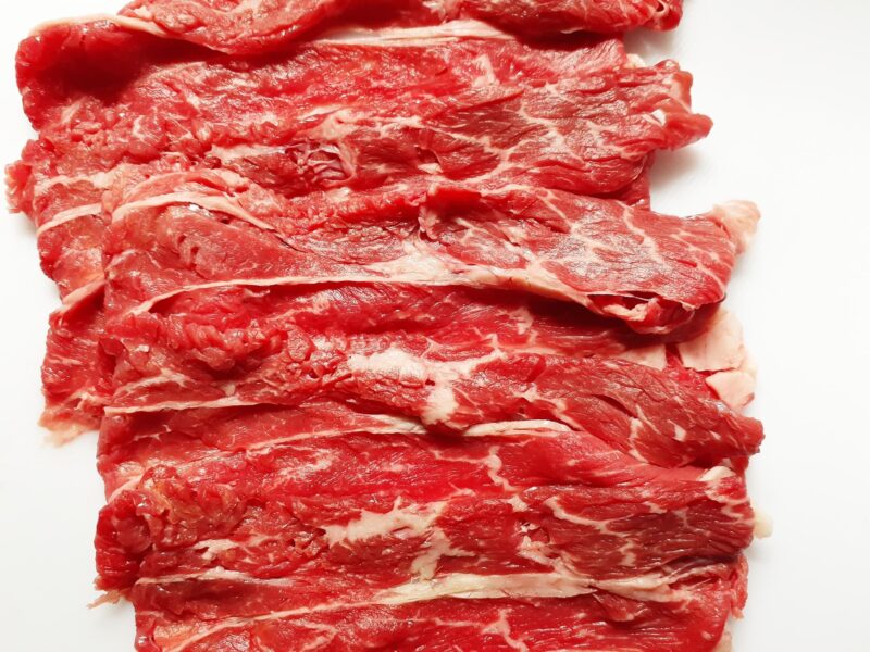 肉類のGI値ランキングをイメージできる画像