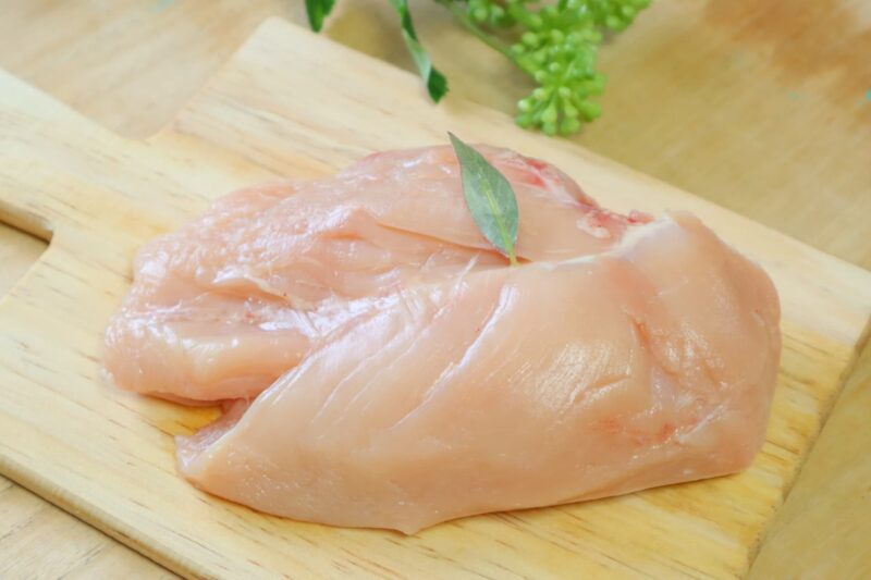 鶏むね肉をイメージできる画像