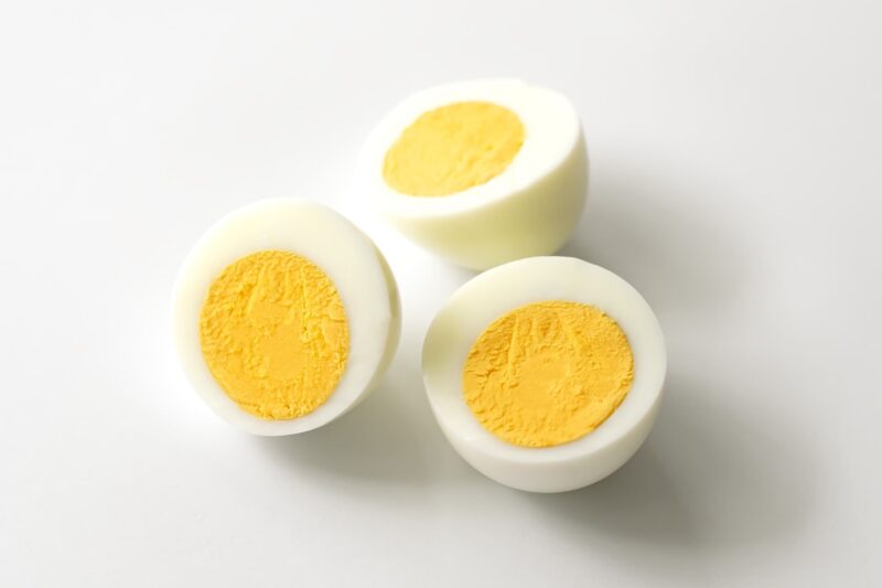 ゆで卵をイメージできる画像