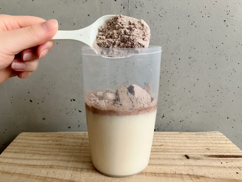 ダイエット中にホエイプロテインを飲む5つのタイミングをイメージできる画像