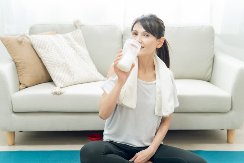プロテインの基本的な飲み方をおさらいをイメージできる画像