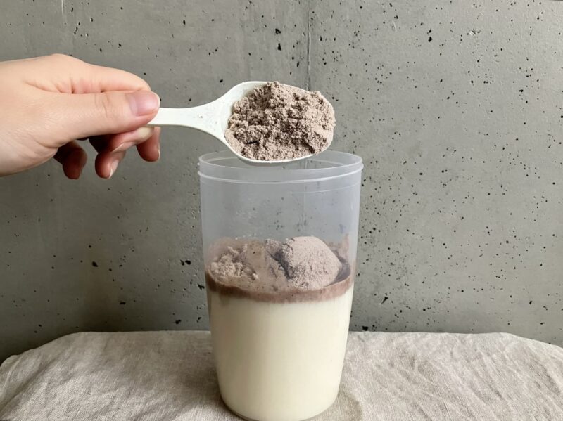 プロテインを美味しく飲む7つのアレンジ方法をイメージできる画像