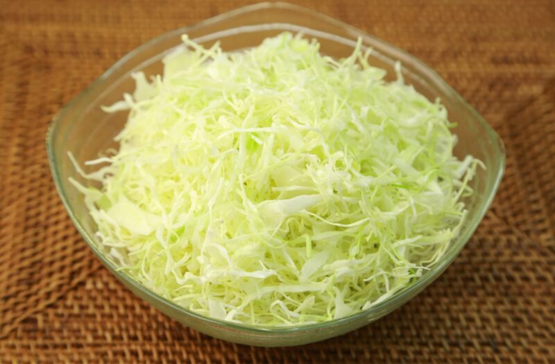 キャベツ(千切り)をイメージできる画像