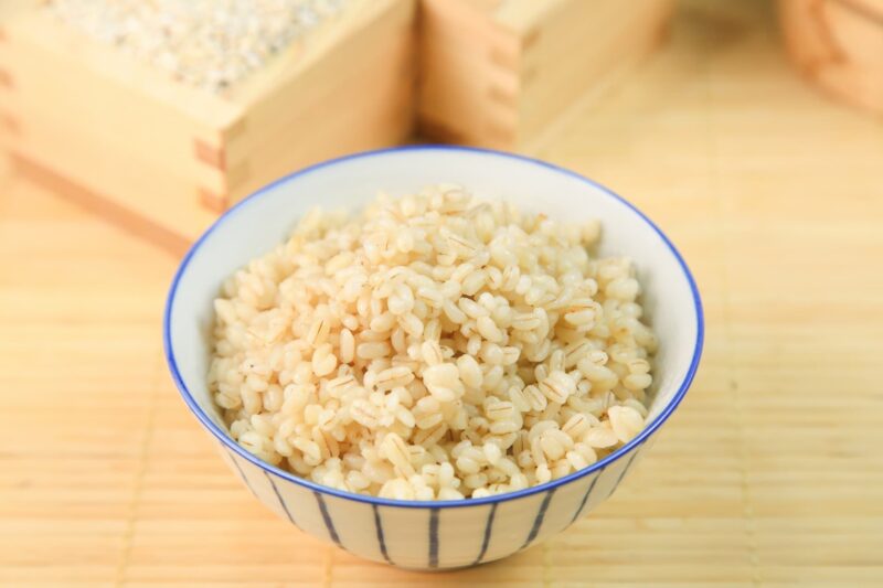 もち麦ご飯をイメージできる画像