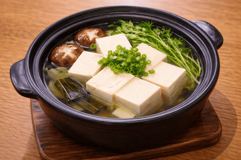 湯豆腐をイメージできる画像