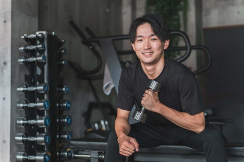 筋トレ初心者は重量が伸びなくても焦らないをイメージできる画像