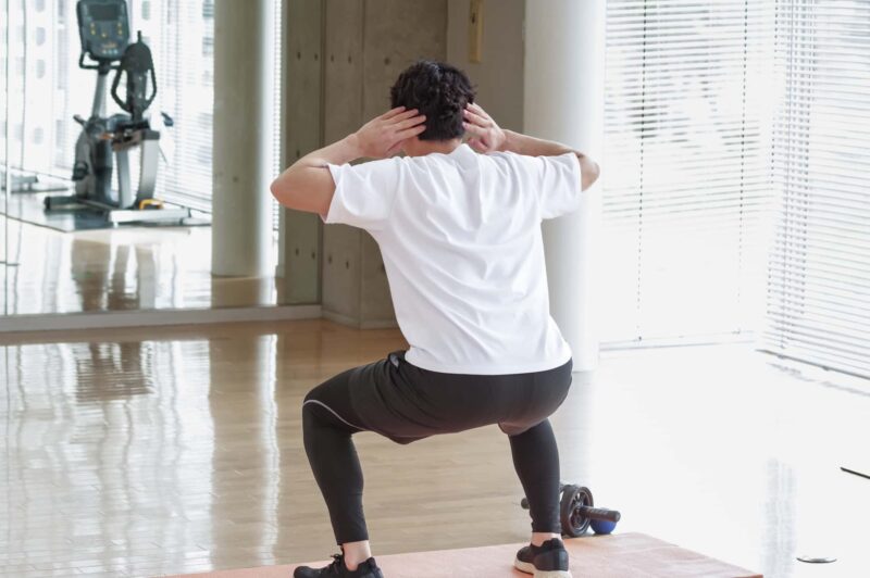 疲れている日におすすめの筋トレをイメージできる画像